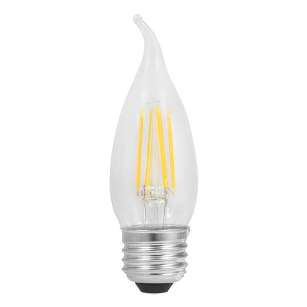Natural B10 E26 (Medium) LED Bulb Soft White 40 W , 2PK